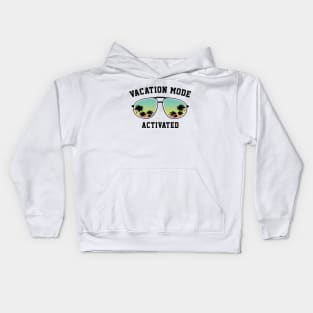 Vacation Mode Activated Kids Hoodie